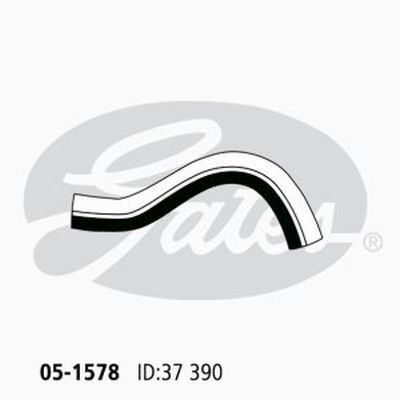 Radiator Hose Upper Gates 05-1578 for Toyota Land Cruiser _J1 SUV 4.5 Petrol 1FZ-FE