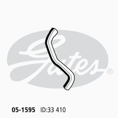Radiator Hose Lower Gates 05-1595 for HOLDEN ASTRA TR 1.6L 1995-1998 PETROL