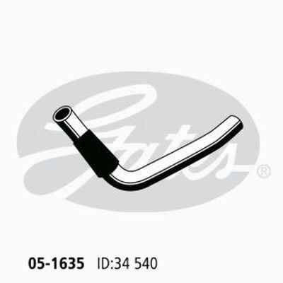 Radiator Hose Lower Gates 05-1635 for MITSUBISHI PAJERO IO QA 1.8L 1999-2001 PETROL