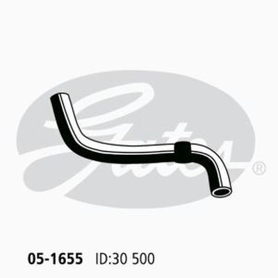 Radiator Hose Lower Gates 05-1655 for Toyota Camry SV30 SV32 1990-1994 Petrol