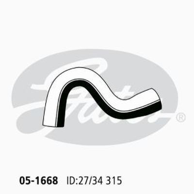 Radiator Hose Upper Gates 05-1668 For NISSAN