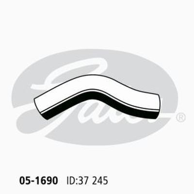 Radiator Hose Upper Gates 05-1690 for Toyota 4 Runner Hilux 3L 1993-1996 Diesel
