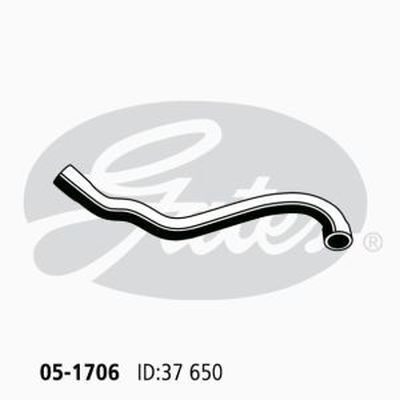 Radiator Hose Lower Gates 05-1706 for MERCEDES-BENZ E-CLASS 1996-1998 PETROL