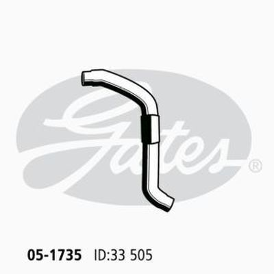 Radiator Hose Lower Gates 05-1735 for MAZDA EUNOS 30X EC 1.8L 1996-1997 PETROL