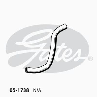 Radiator Hose Upper Gates 05-1738 for Honda Accord CM Sedan (CM6) 3.0 Petrol J30A4