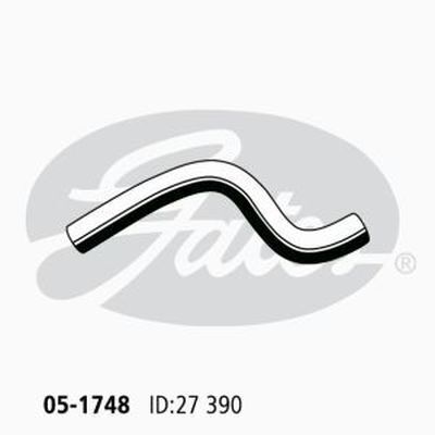 Radiator Hose Upper Gates 05-1748 for MAZDA 323 PROTEGE BA 1.6L 1994-1998 PETROL