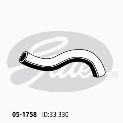 Radiator Hose Upper Gates 05-1758 for HOLDEN ASTRA TS ZAFIRA 2.2L 2000-2006 PETROL