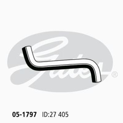 Radiator Hose Upper Gates 05-1797 For SUBARU