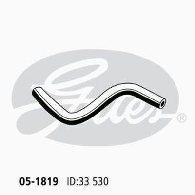 Radiator Hose Upper Gates 05-1819 for Ford Falcon BA C/Chassis 5.4V8 5.4 Petrol Barra 220