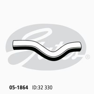 Radiator Hose Upper Gates 05-1864 for Hyundai Elantra XD Hatchback 2.0 Petrol G4GC