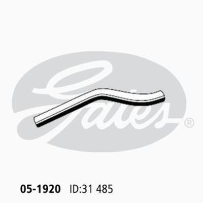 Radiator Hose Upper Gates 05-1920 for Toyota Camry SV30 SV32 1990-1994 Petrol