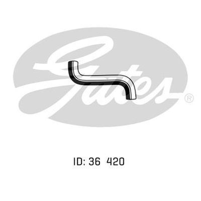 Radiator Hose Upper Gates 05-1941 for Subaru Impreza GD,GDE SedanAWD 2.5 Petrol EJ251