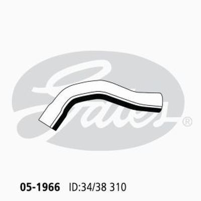 Radiator Hose Upper Gates 05-1966 for Ford Territory SX SUV 4.0 Petrol Barra 182