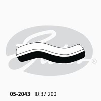 Radiator Hose Upper Gates 05-2043 For Toyota Hilux KUN16 2006-2015 Diesel