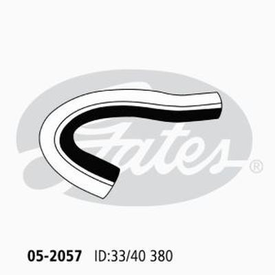 Radiator Hose Upper Gates 05-2057 for Nissan Navara D22 Ute TD 3.0 Diesel ZD30