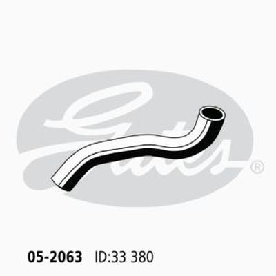 Radiator Hose Lower Gates 05-2063 for NISSAN TIIDA C11 1.8L 2006-2013 PETROL