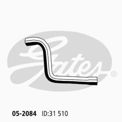 Radiator Hose Upper Gates 05-2084 for Ford Focus LV Sedan 2.0 Petrol A0DA