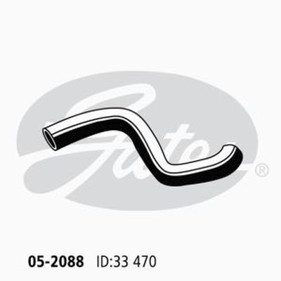 Radiator Hose Upper Gates 05-2088 for HOLDEN ASTRA AH 1.8L 2007-2010 PETROL