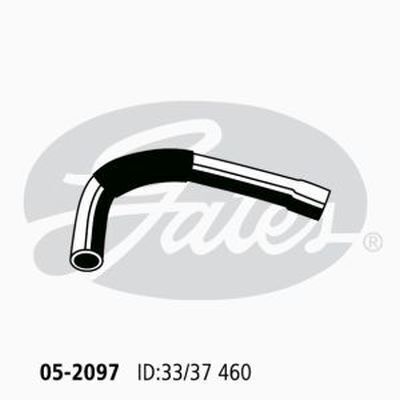 Radiator Hose Upper Gates 05-2097 For TOYOTA