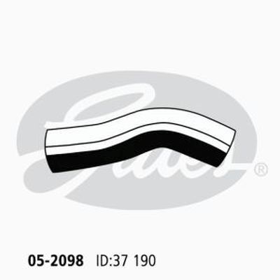 Radiator Hose Lower (from RAD) Gates 05-2098 for Toyota HiAce TRH201,TRH221 Van VVTi 2.7 Petrol 2TR-FE