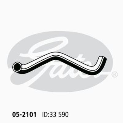 Radiator Hose Lower Gates 05-2101 for Toyota Hilux TGN16 2.7L 2005-2015 Petrol