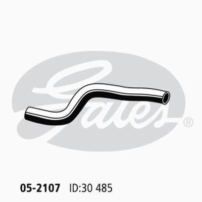 Radiator Hose Upper Gates 05-2107 for Honda CR-V RE SUV 2.4 Petrol K24A1
