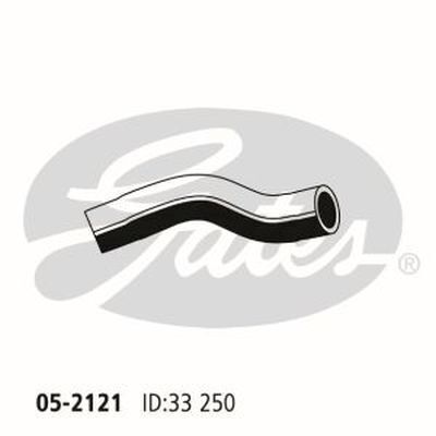 Radiator Hose Upper Gates 05-2121 for Toyota Hilux GGN25 C/Chassis 4.0 Petrol 1GR-FE