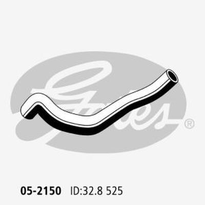 Radiator Hose Lower Gates 05-2150 for NISSAN BLUEBIRD U13 2L 1991-1996 PETROL