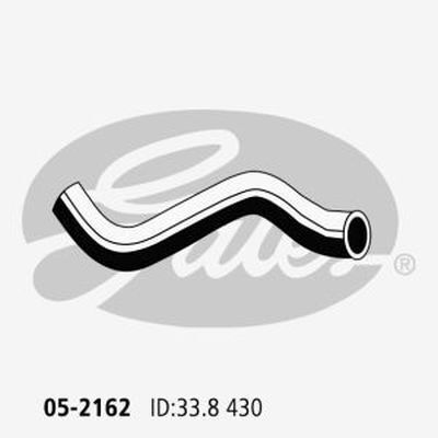 Radiator Hose Lower Gates 05-2162 for HYUNDAI iLOAD iMAX 2.5L DIESEL
