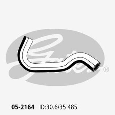 Radiator Hose Upper Gates 05-2164 For Holden Commodore VE 3.6L
