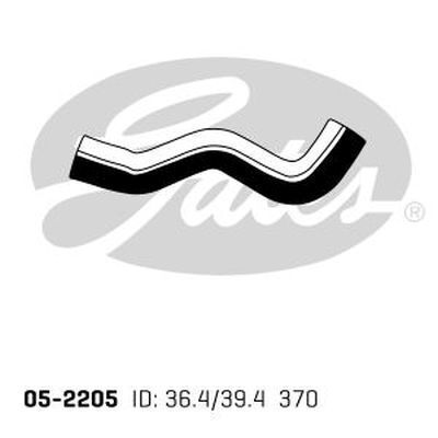 Radiator Hose Upper Gates 05-2205 for Holden Rodeo TF Ute TD 4x4 (TFS77) 3.0 Diesel 4JH1-TC