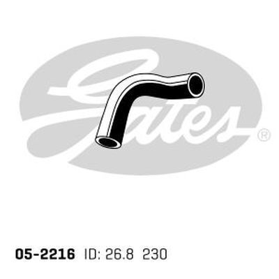 Radiator Hose Upper Gates 05-2216 for SUZUKI JIMNY SN 1.3L 2000-2018 PETROL