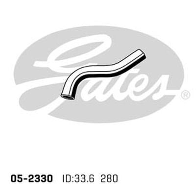 Radiator Hose Upper 05-2330 Gates for Mitsubishi Triton MN ML MQ 2.4 Petrol 4G64