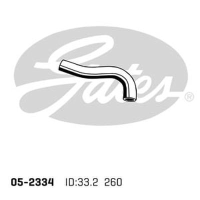 Radiator Hose Upper Gates 05-2334 for Mitsubishi Triton MK Ute TD 4WD 2.8 Diesel 4M40-T