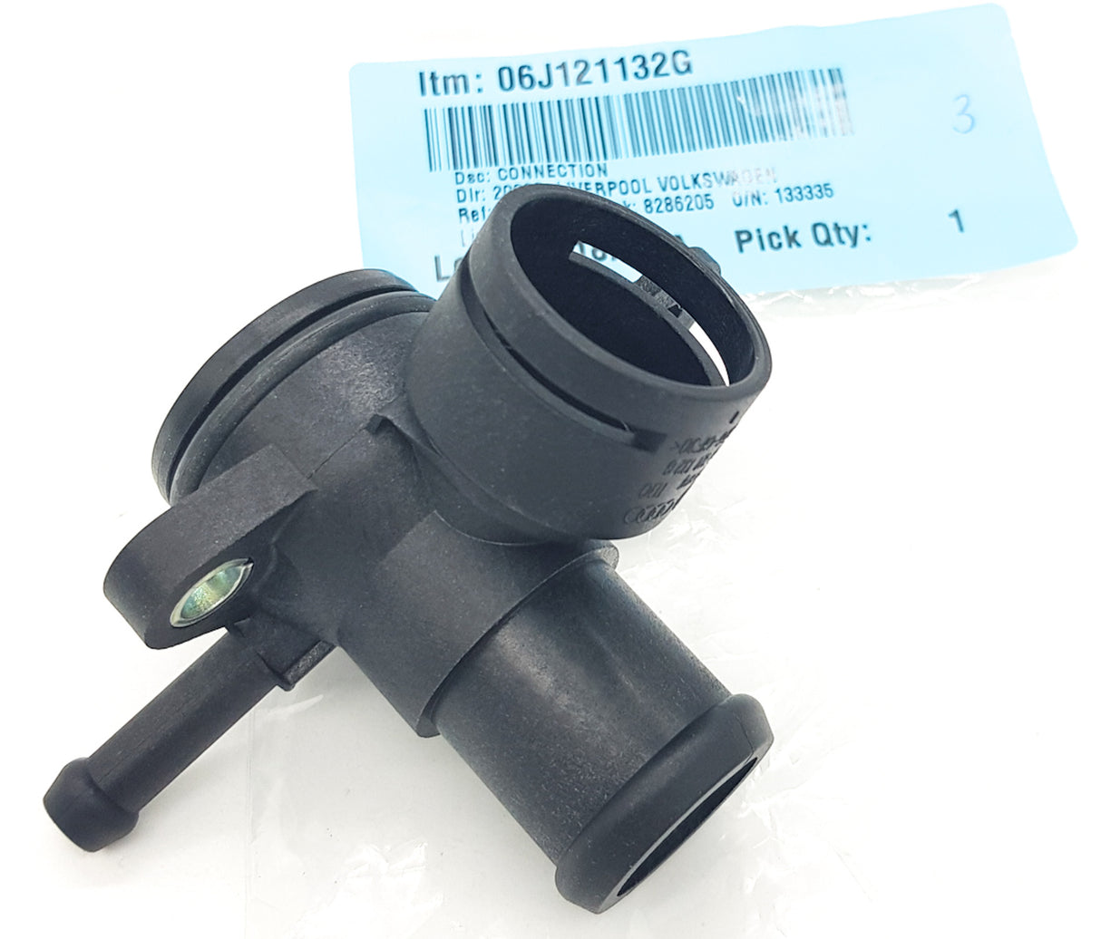 Engine Coolant Outlet Flange Connection 06J121132G for Volkswagen Audi