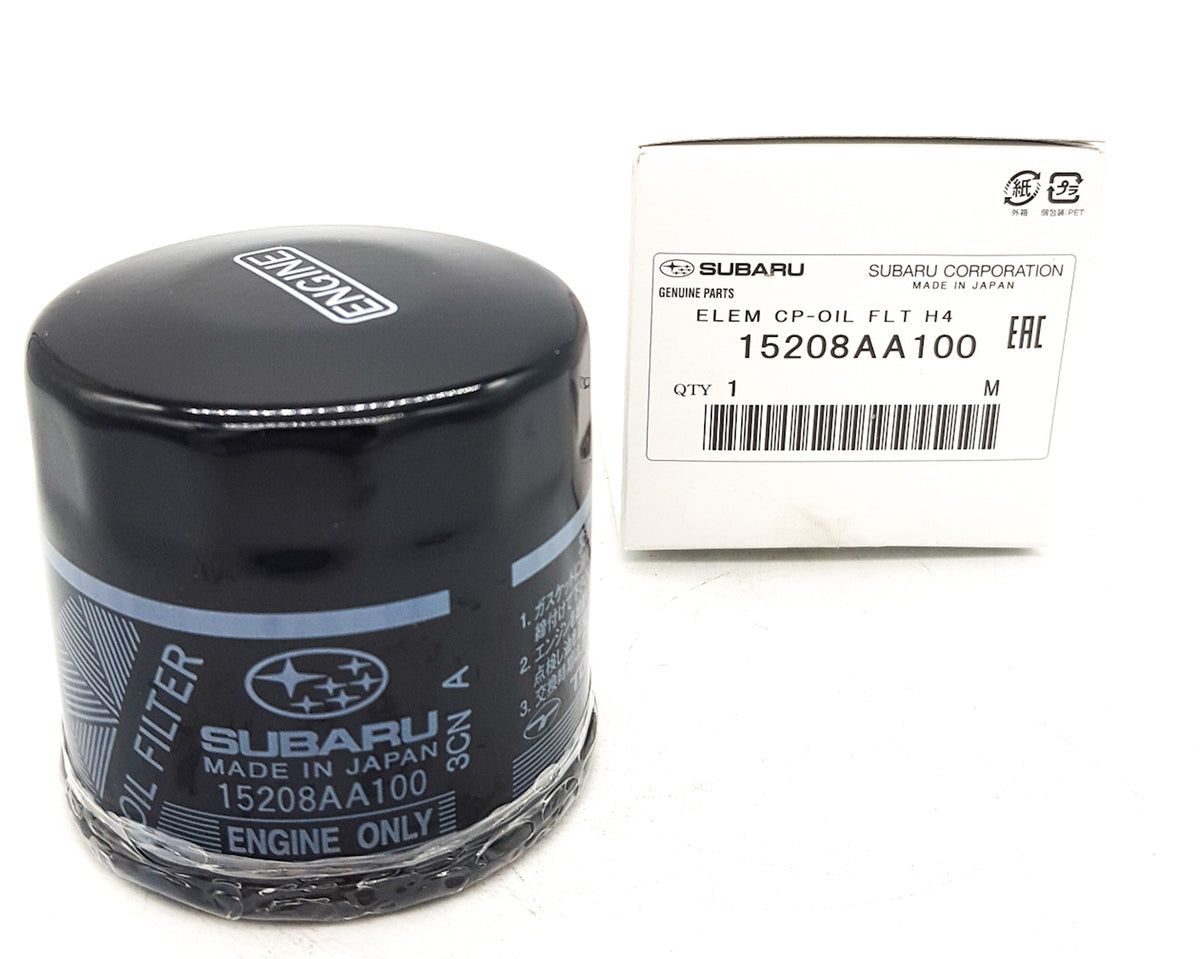 Genuine Oil filter x1 suitable for Subaru Liberty Outback Impreza Forester EJ Eng 15208AA100