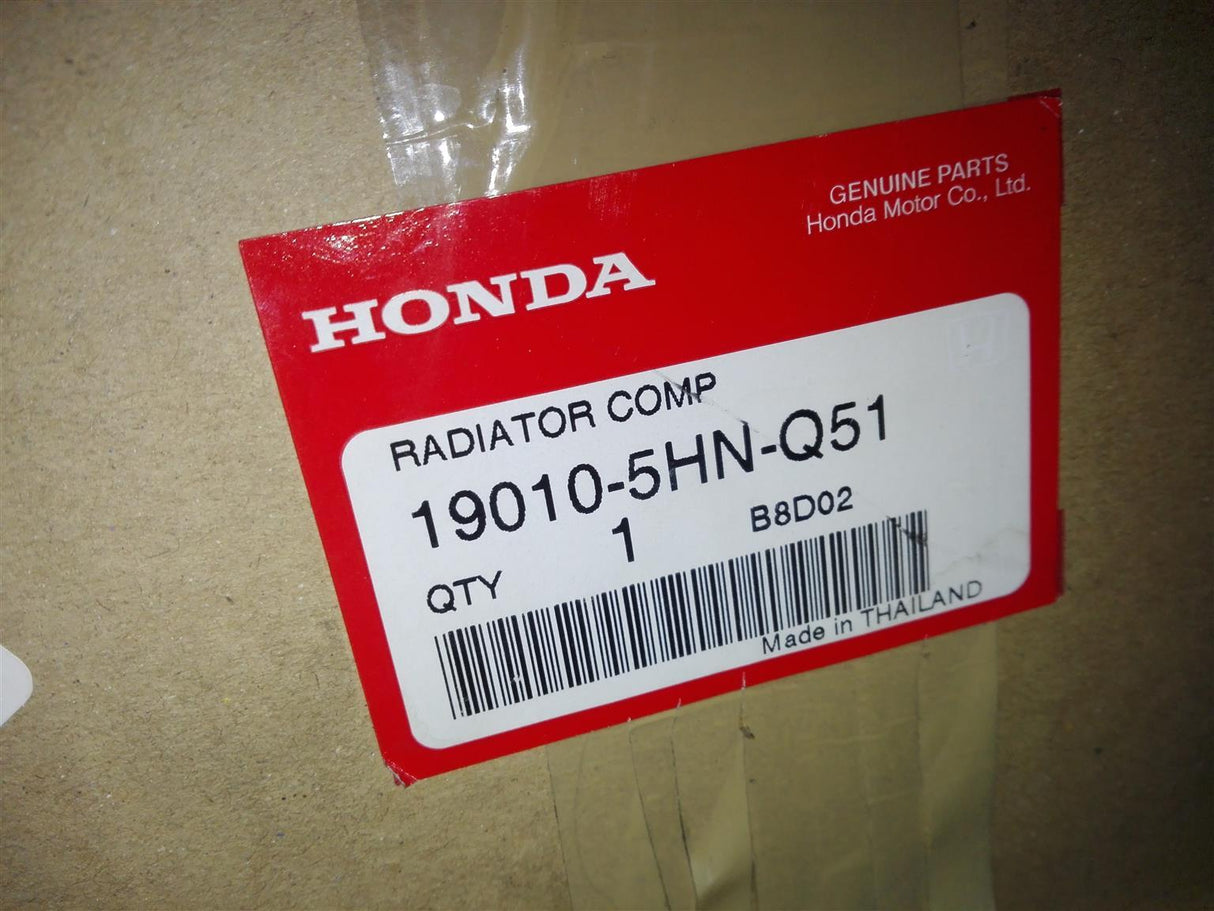 Radiator Comp 190105HNQ51 For Honda