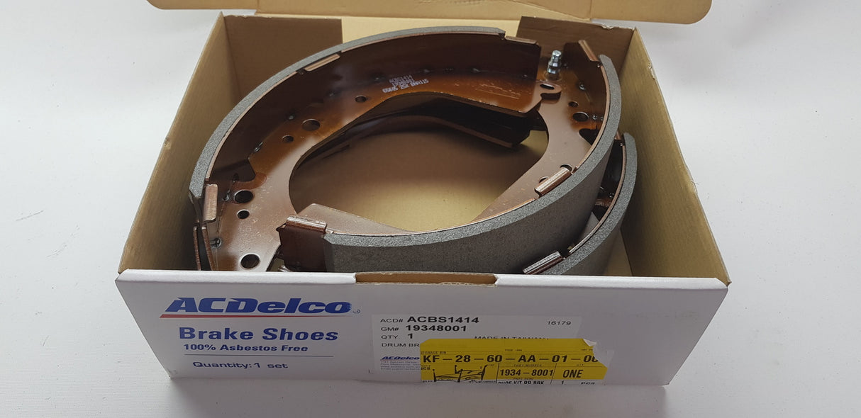 Brake Shoe Set Rear ACDelco ACBS1414 For Toyota Landcruiser