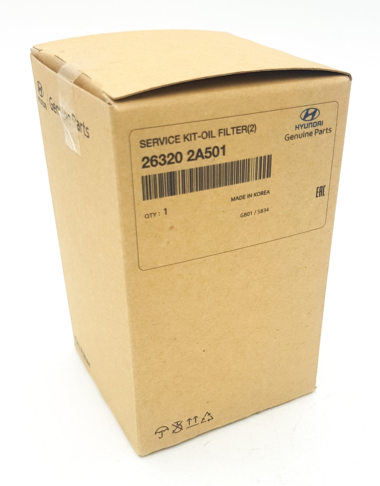 Oil Filter 263202A501 genuine for Hyundai i30 i40 Diesel 2014 - 2021 Kia Carnival