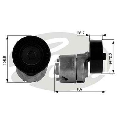 Tensioner Gates 38215