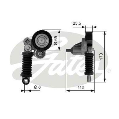 Tensioner Gates 38348
