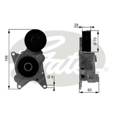 Tensioner Gates 38435