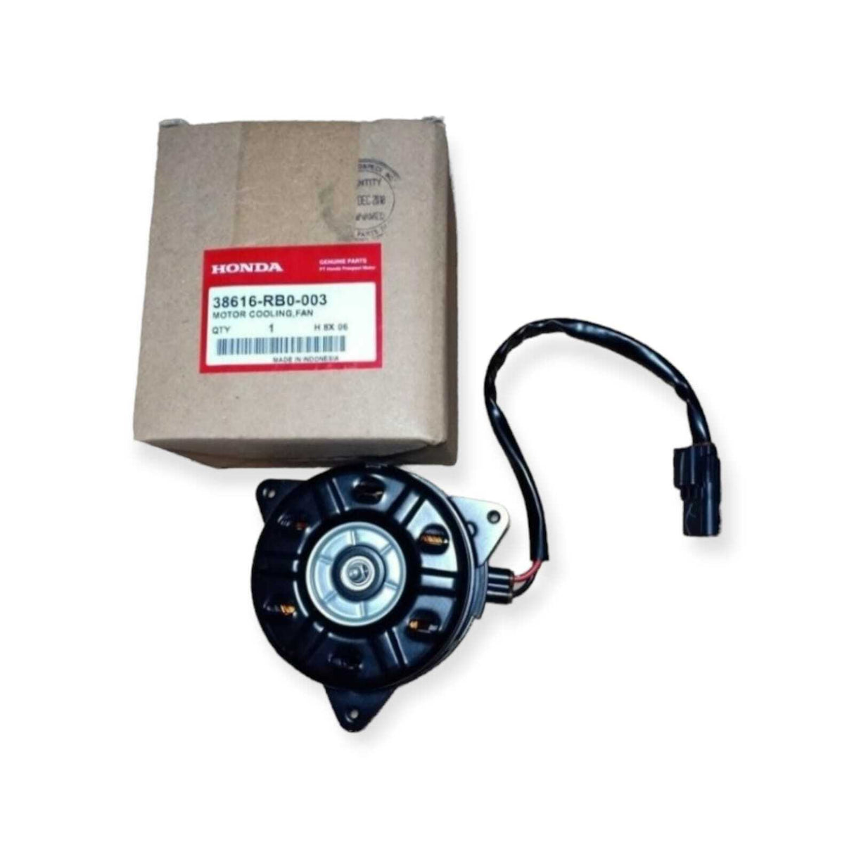 Motor Cooling Fan 38616RB0003 For Honda