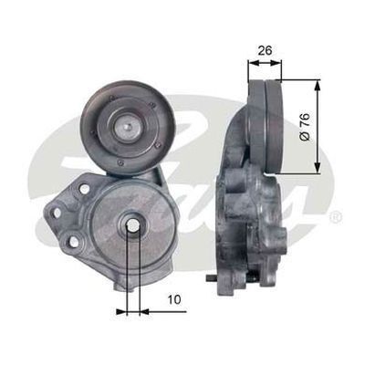 Drive Tensioner Unit Gates 39173 For AUDI VW