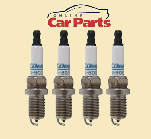 Spark Plugs Double Platinum X4 ACDelco suitable for Ford Escape 2007-2012 2.3L