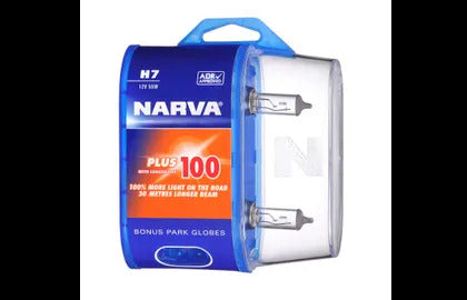 H7 12V 55W Px26D Plus 100 Bl2 Narva 48346BL2