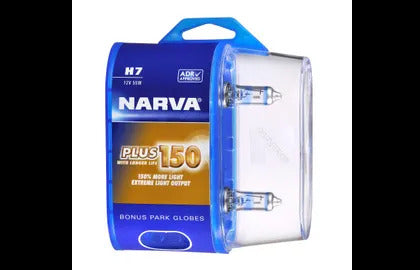 H7 12V 55W Px26D Plus150 Bl2 Narva 48386BL2