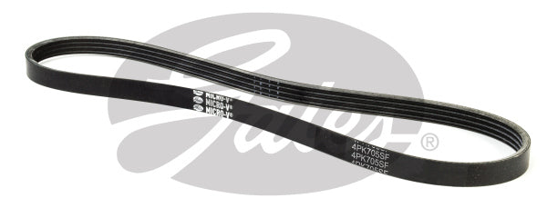 Micro V-Fan Drive Belt Gates 4PK705SF For FORD FOCUS 2011 Petrol LW 2L