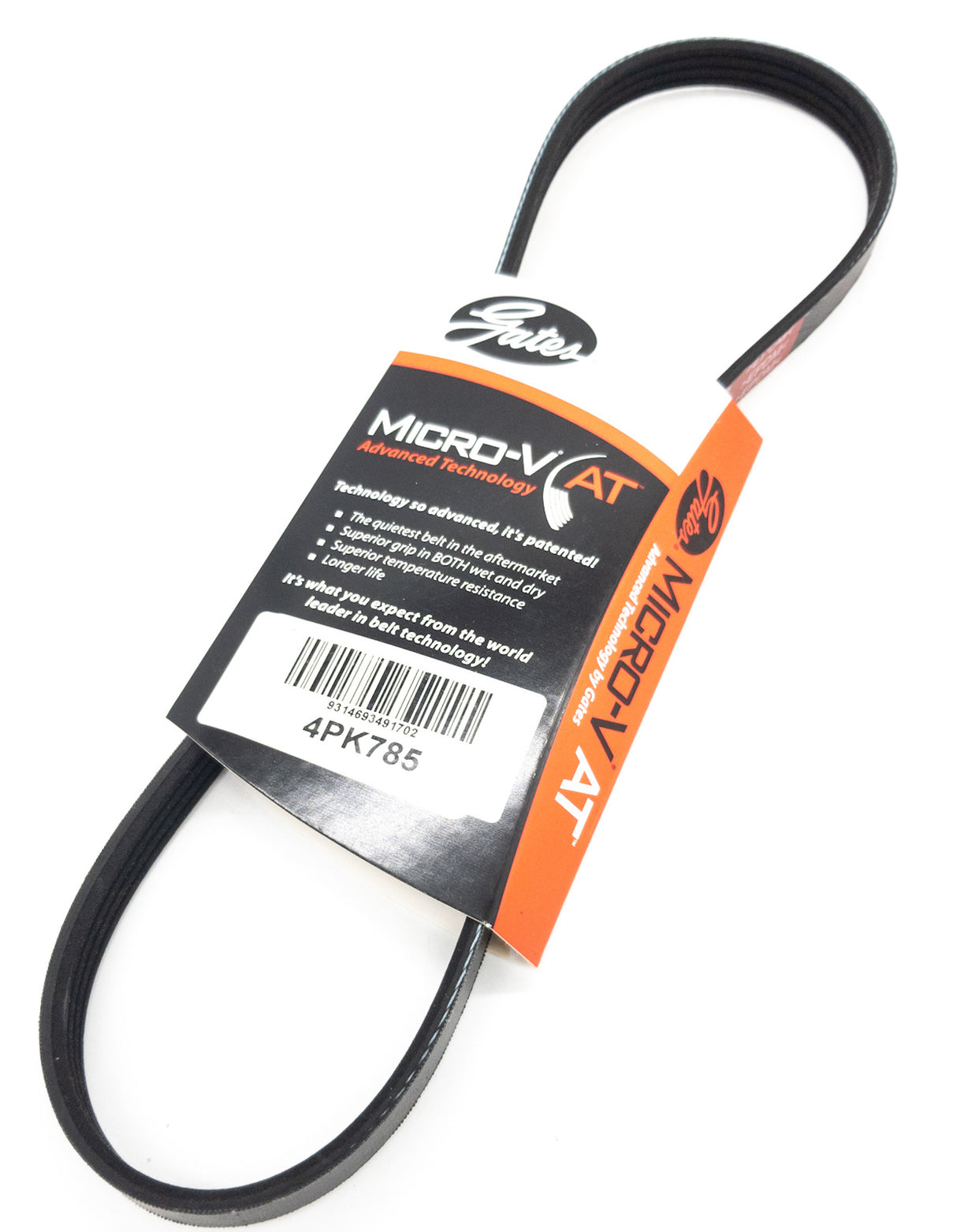 Micro V-Fan Drive Belt Gates 4PK785 For Daihatsu Honda Proton Suzuki Toyota
