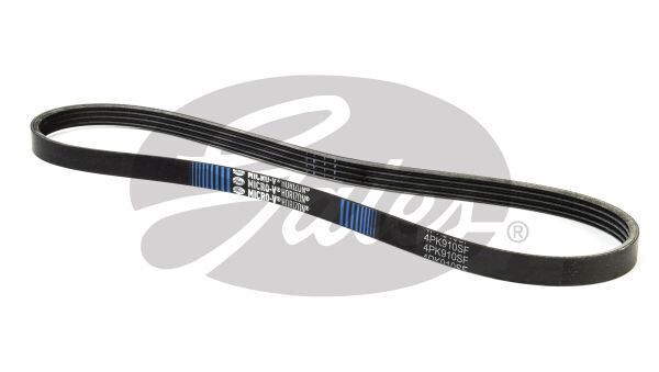 Micro V-Fan Drive Belt Gates 4PK910SF For MITSUBISHI OUTLANDER 2006-2012 Petrol ZGZH 3L